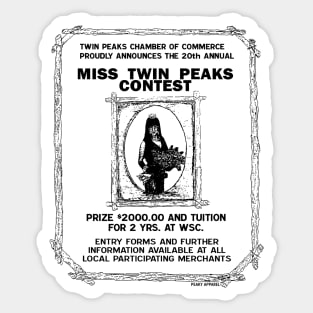 Peaky Apparel | Miss TP Sticker